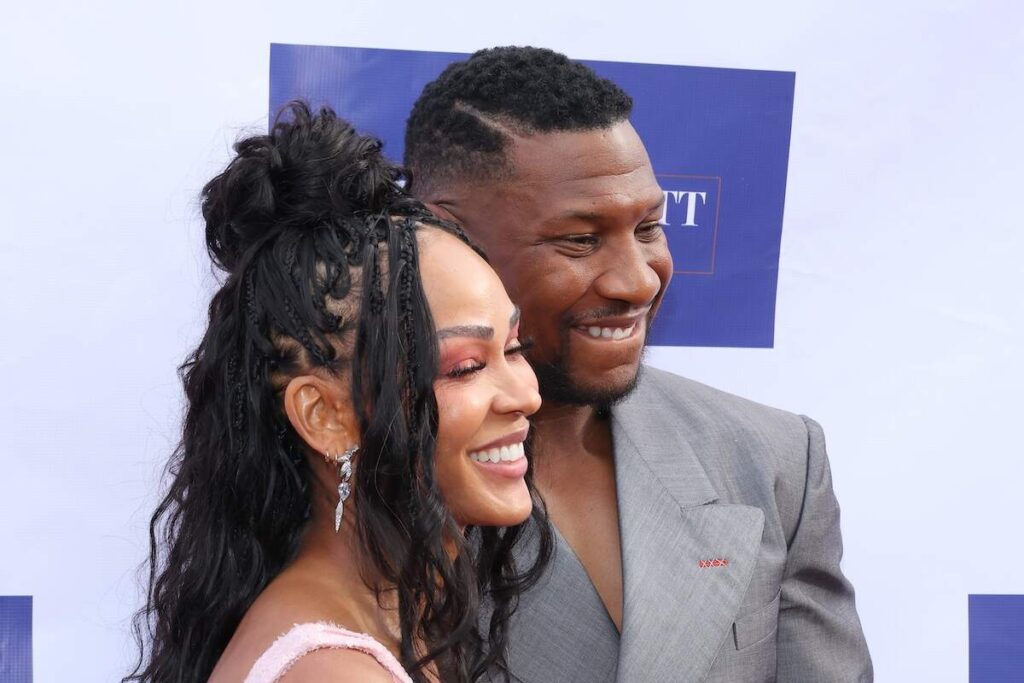 Meagan Good Jonathan Majors