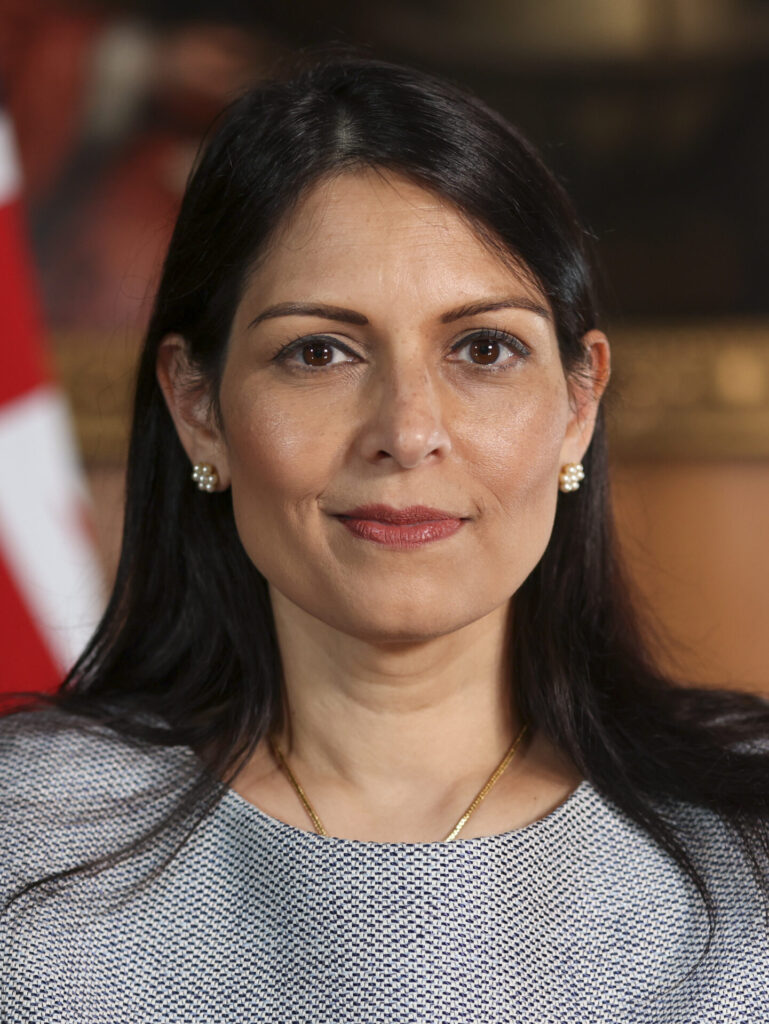 Priti Patel Official Cabinet Portrait September 2021 cropped