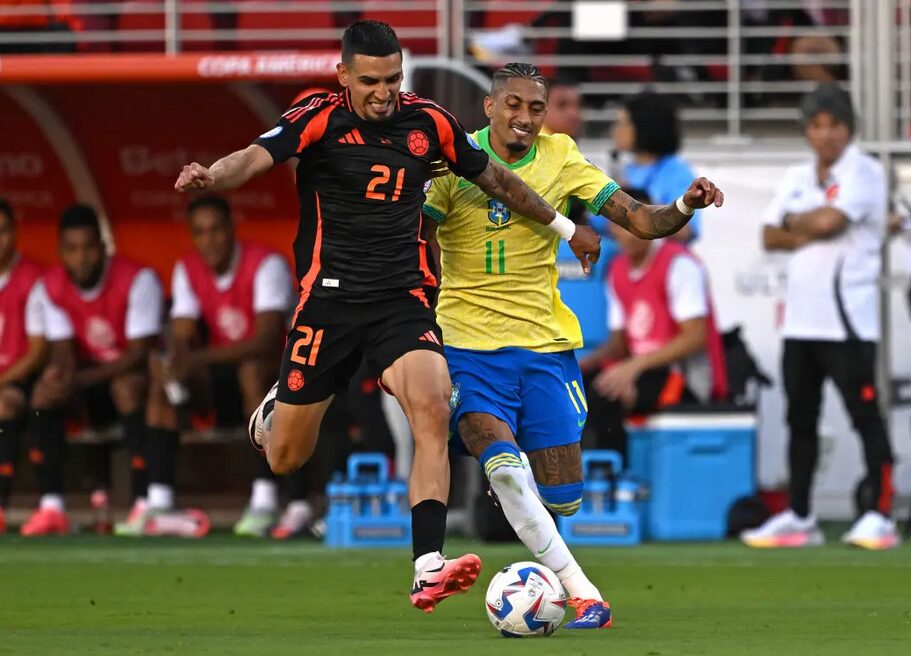 Screenshot 2024 07 03 at 13 32 34 Brazil held by Colombia in Copa America to face Uruguay quarter final Vanguard News