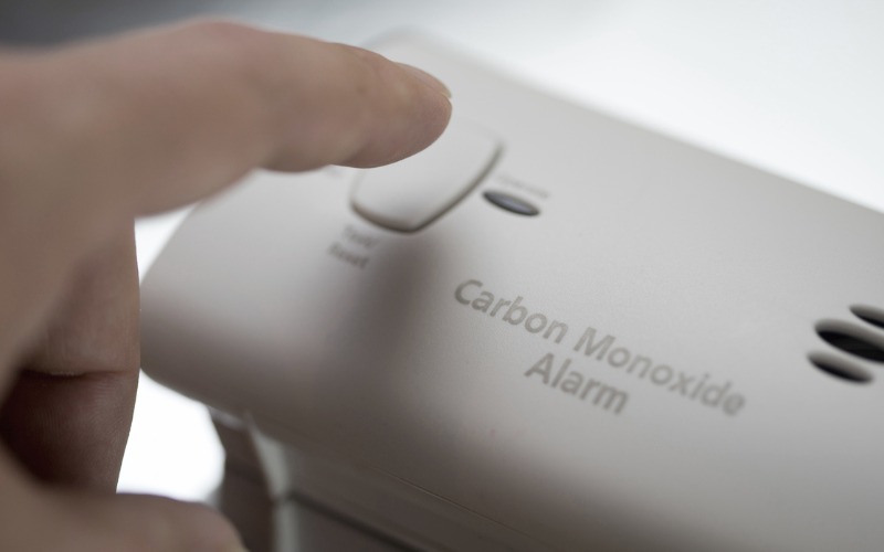 carbon monoxide detector picture id485046484 2