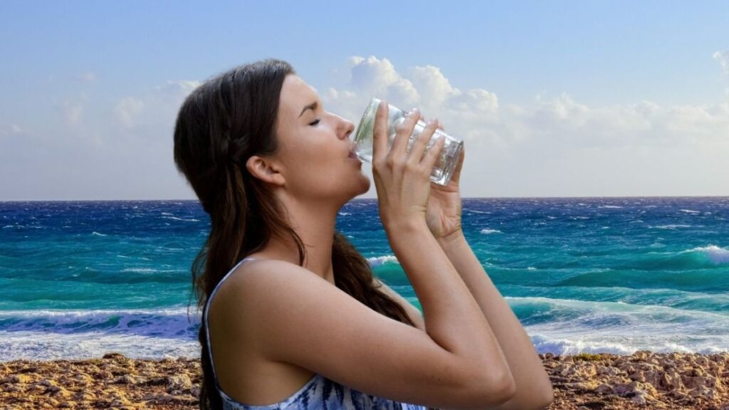 kann dich das trinken von salzwasser meerwasser krank machen oder toeten