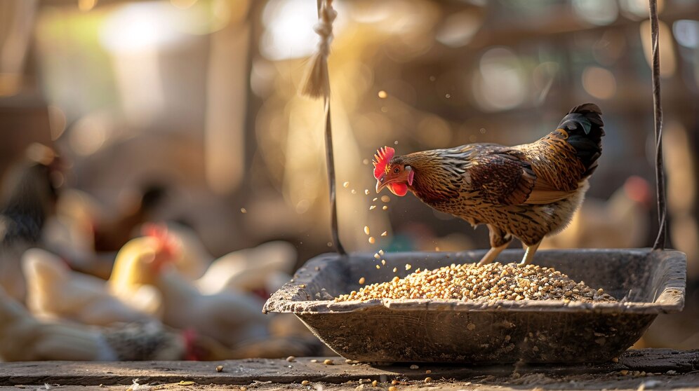 photorealistic scene poultry farm with chickens 23 2151500736