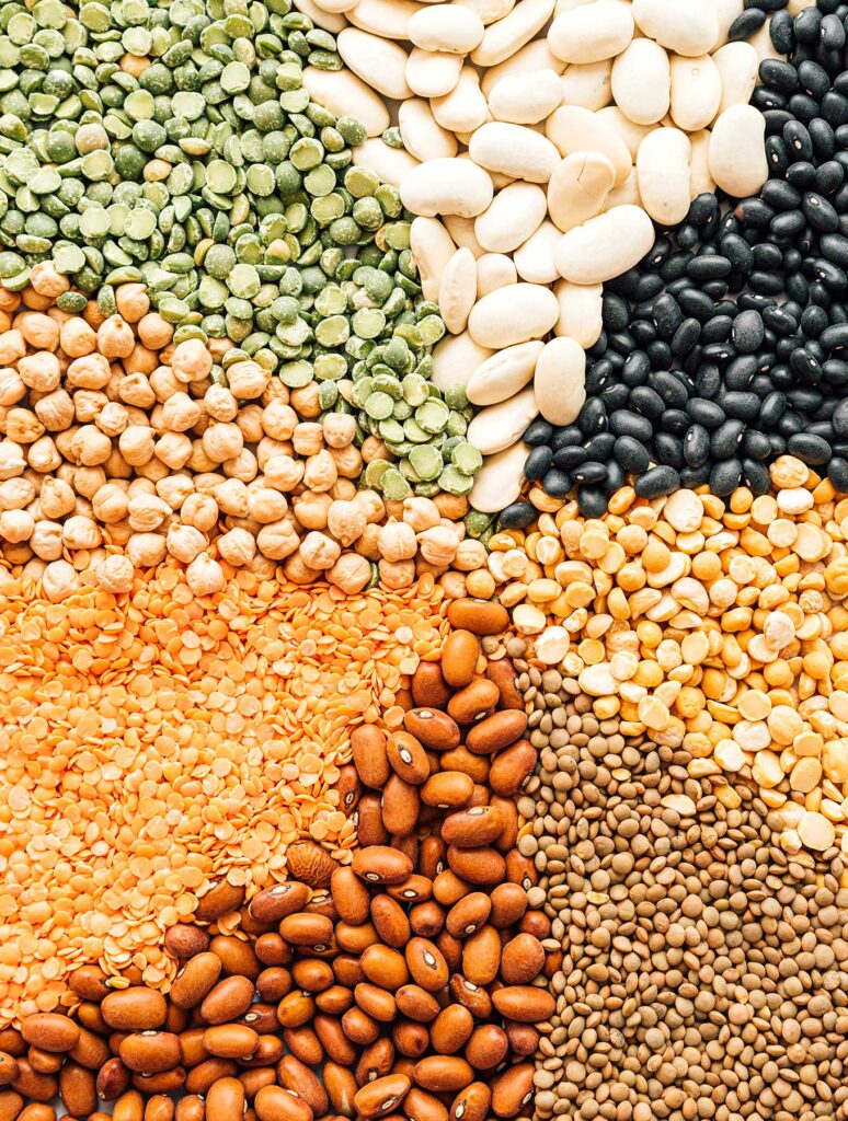 types of legumes vert