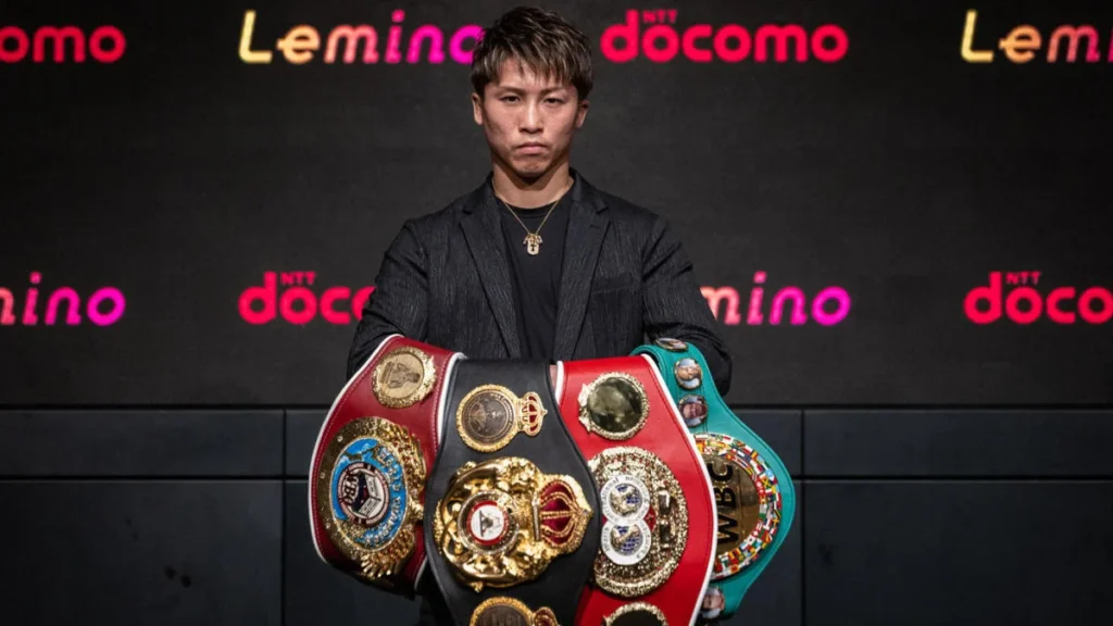 naoya inoue belts press conferece