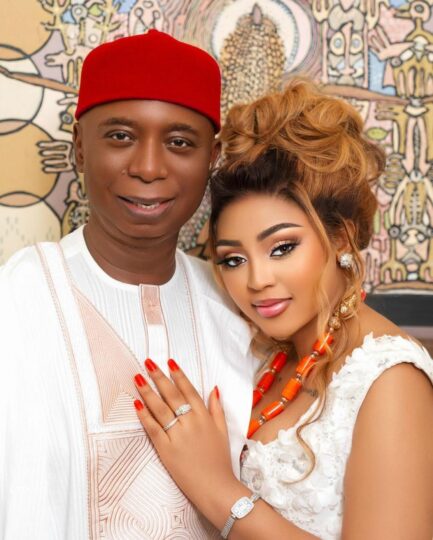 Happy 5years Anniversary to us baby . It has been a good and eventful 5years. And we are only just starting @regina.daniels 433x540 1